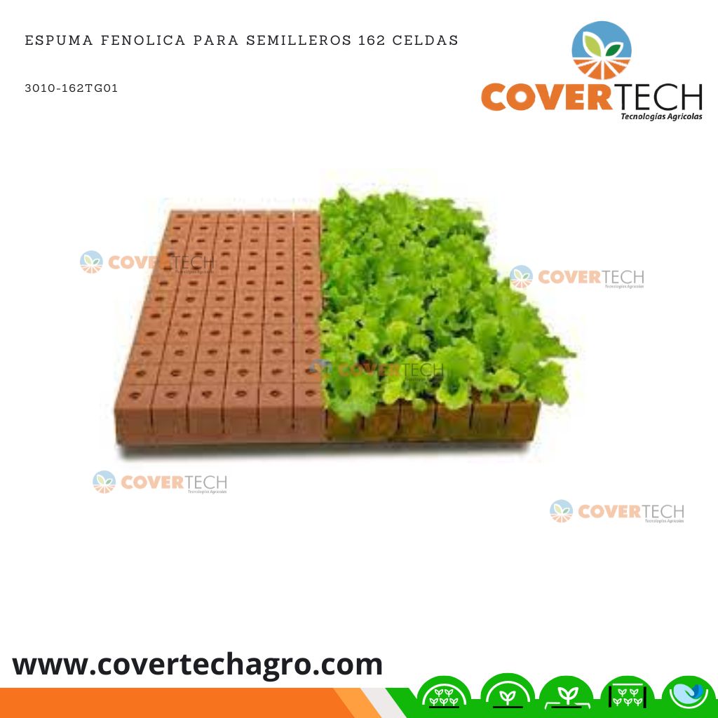  Espuma fenolica para semilleros 162 celdas