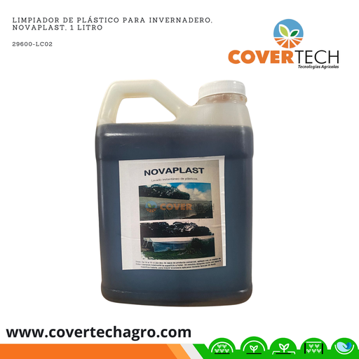 [29600-LC02] Limpiador de plástico para invernadero, Novaplast, 1 litro