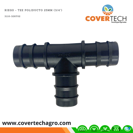 [3110-25KF01] Riego - Tee poliducto 25mm (3/4")