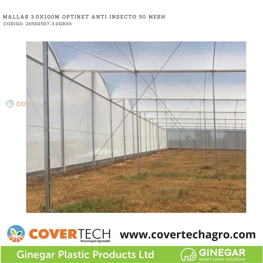  Mallas 3.0x100m OPTINET Anti Insecto 50 Mesh