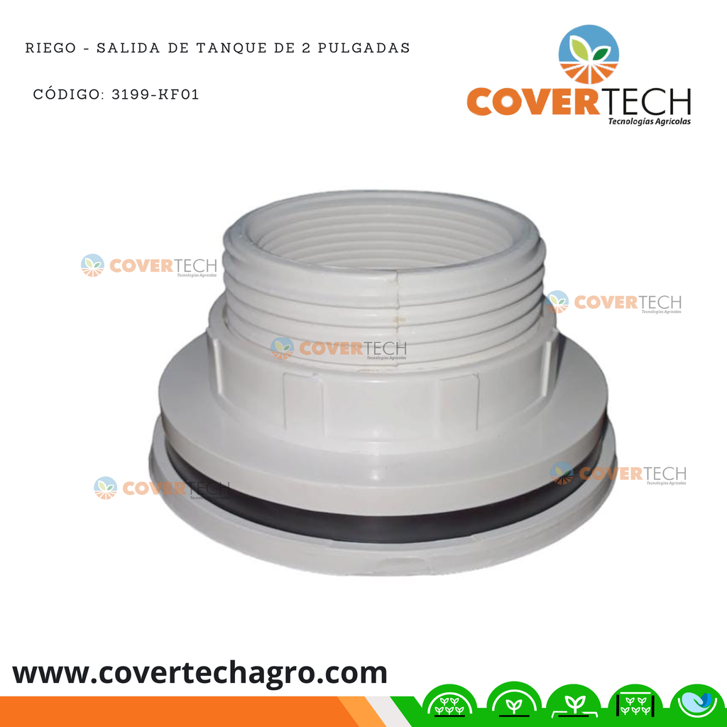 Riego - Salida de Tanque de 2"