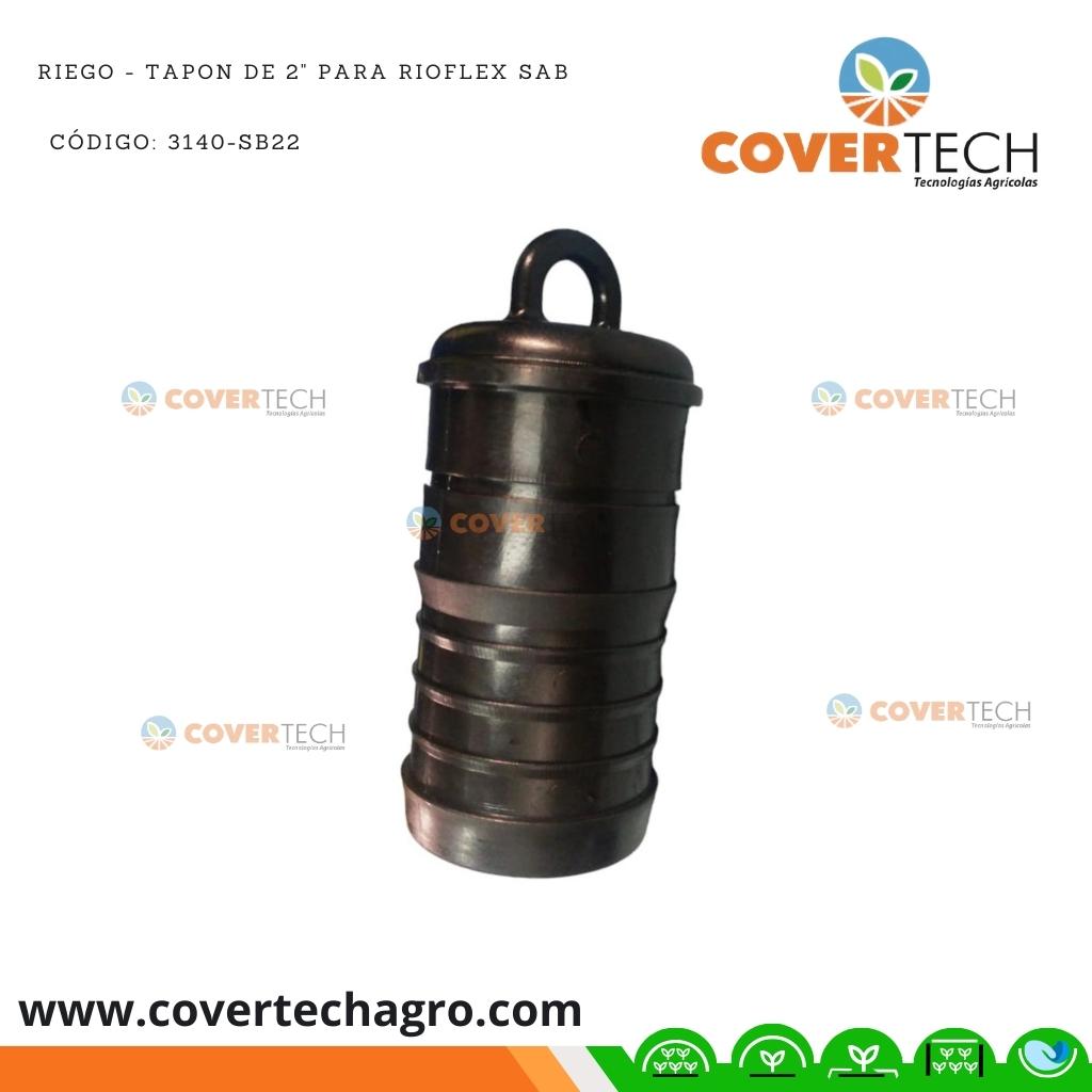 [3140-SB22] Riego - Tapon para final de linea de 2" para Rioflex SAB Italia