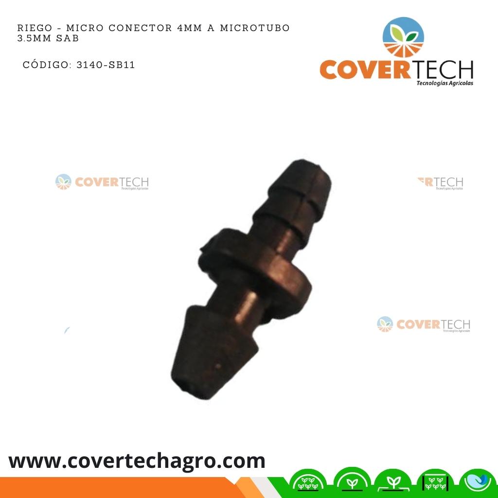  Riego - Micro conector 4mm a microtubo 3.5mm SAB Italia