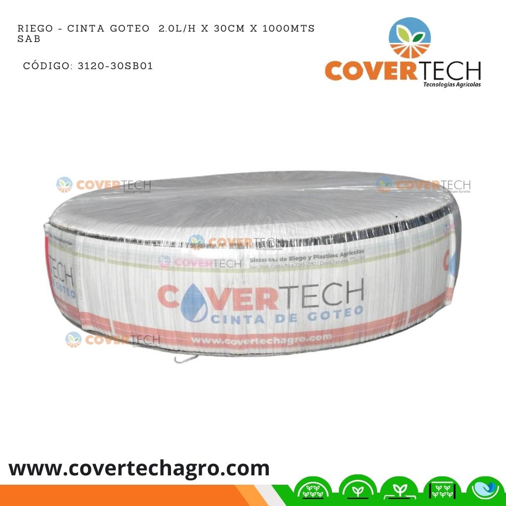 Riego - Cinta goteo  2.0l/h x 30cm x 1000mts SAB Italia Mago