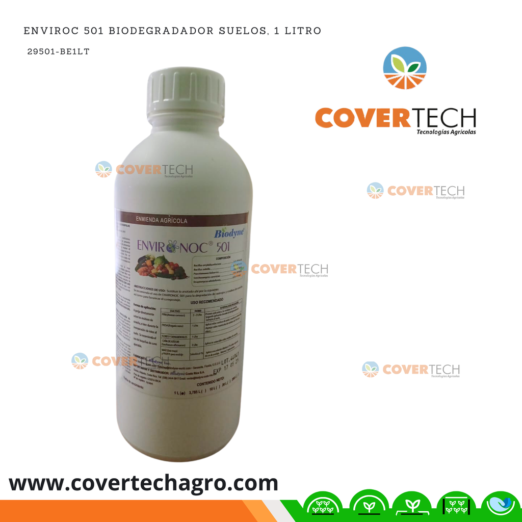 Enviroc 501 Biodegradador suelos, 1 litro