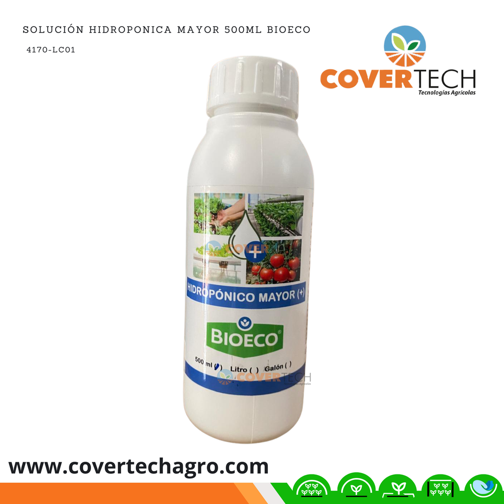 [4170-LC01] Solución hidroponica mayor 500ml BioEco