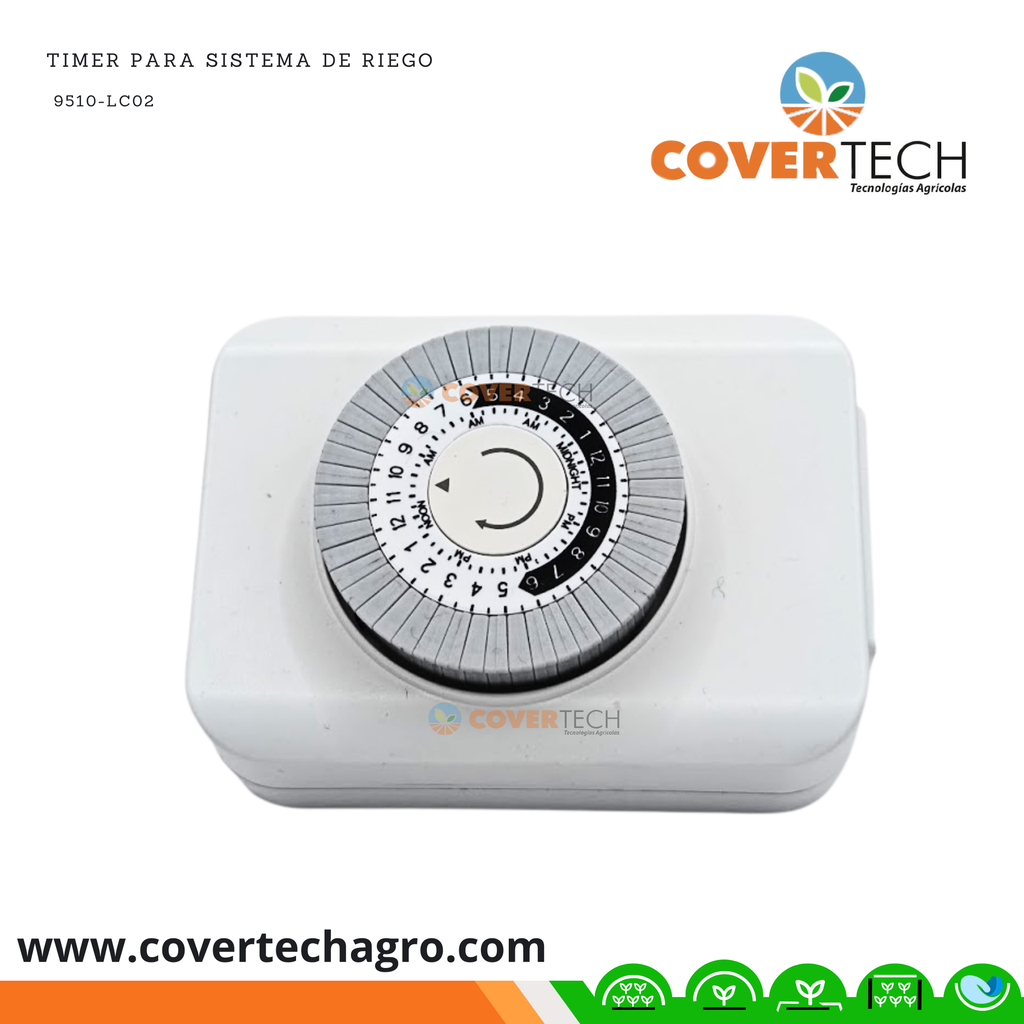 [9510-LC02] Timer para sistema de riego