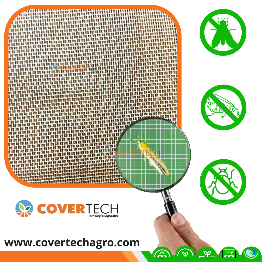 [20402507-3.0GR100] Mallas 3.0x100m OPTINET Anti Insecto 40 Mesh