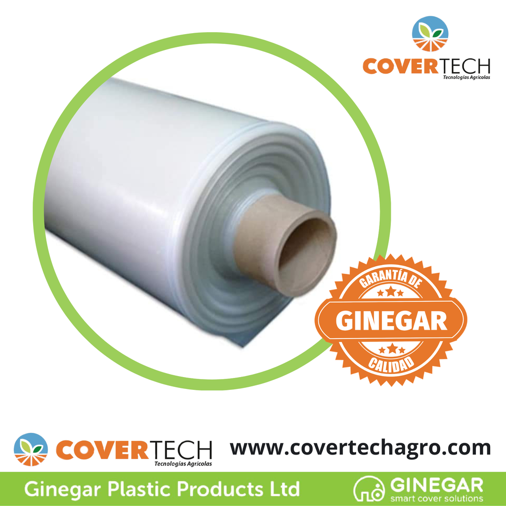 Plastico p. invernadero 175Mic (7milesimas) 6.0x75m Transparente GP7 643