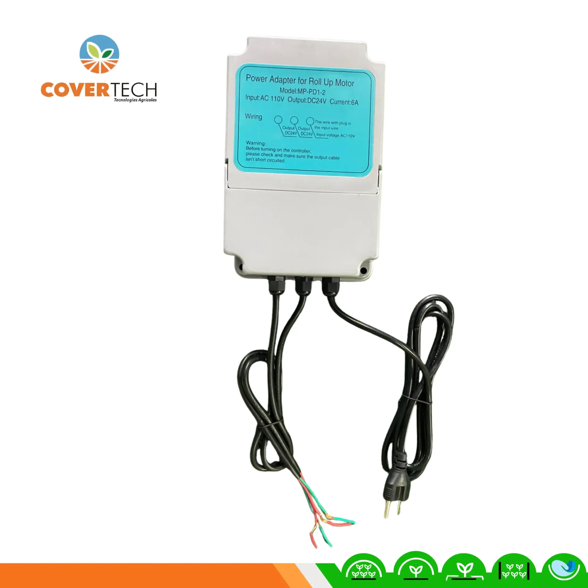 Convertidor de voltaje 24V para equipo electrónico