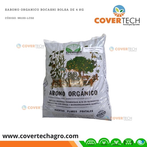 [96100-LC02] Abono Organico Bocashi bolsa de 4 kg gis
