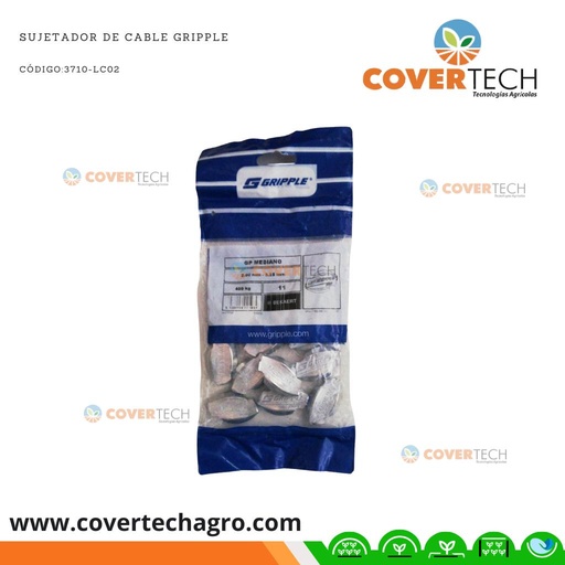 [3710-LC02]  Sujetador de cable Gripple