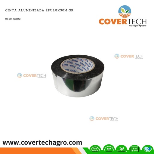 [9510-GR02]  Cinta Aluminizada 2pulgx50m GR