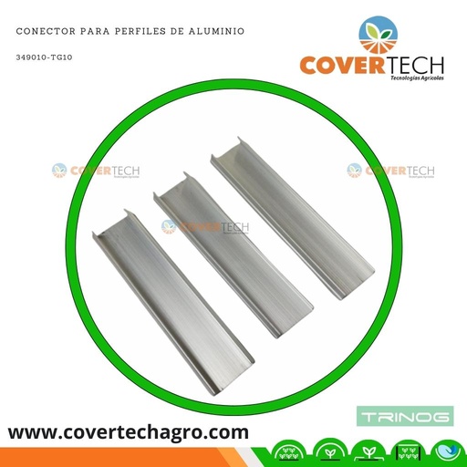 [349010-TG10]  Conector para perfiles de Aluminio