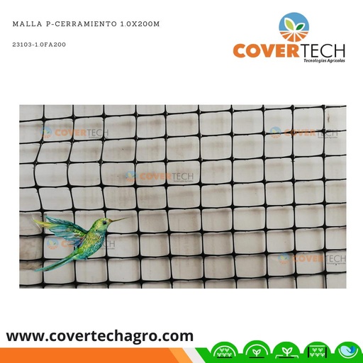 [23103-1.0FA200]  Malla para cerramiento 1.0x200m