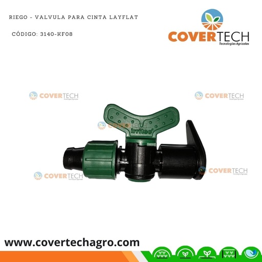 [3140-KF08]  Riego - Valvula para cinta LayFlat