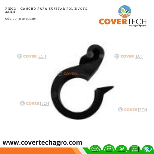 [3110-32SB04]  Riego - Gancho para sujetar poliducto 32mm (1") SAB Italia