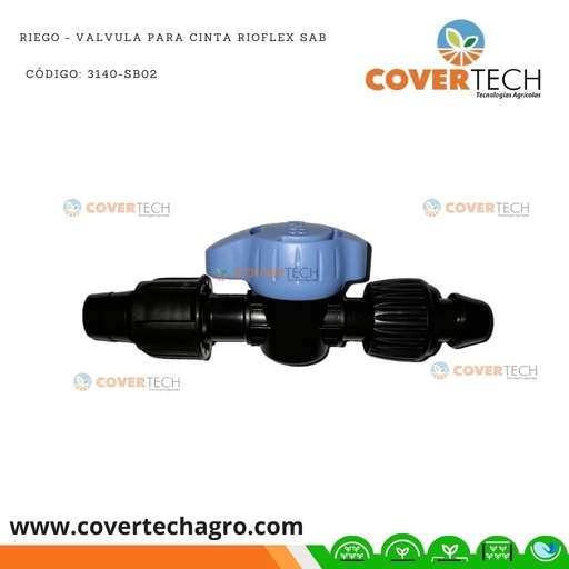 [3140-SB02]  Riego - Valvula para cinta RIOFLEX SAB Italia