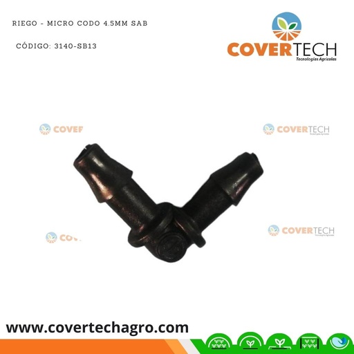 [3140-SB13]  Riego - Micro codo 4.5mm SAB Italia