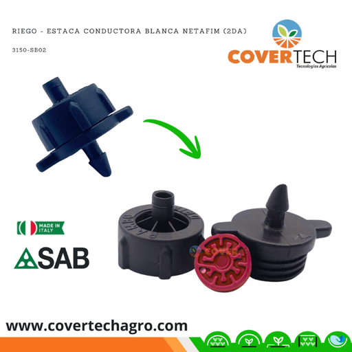 [3150-SB02]  Riego - Gotero 8 L/H SAB Italia