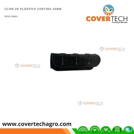 [9510-TG04] Prensa plastica para tubo de 1 ½  (32mm) x 105mm negra