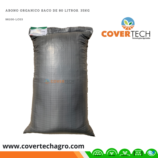 [96100-LC03] Abono Organico saco de 80 litros. 35kg