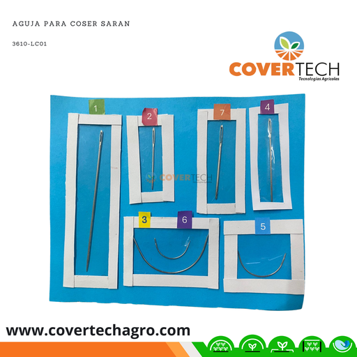 [3610-LC01] Aguja para coser Saran