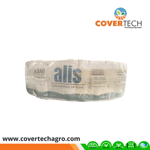 [3120-30SB03] Riego - Cinta goteo  2.0l/h x 30cm x 1200mts SAB Italia Alis